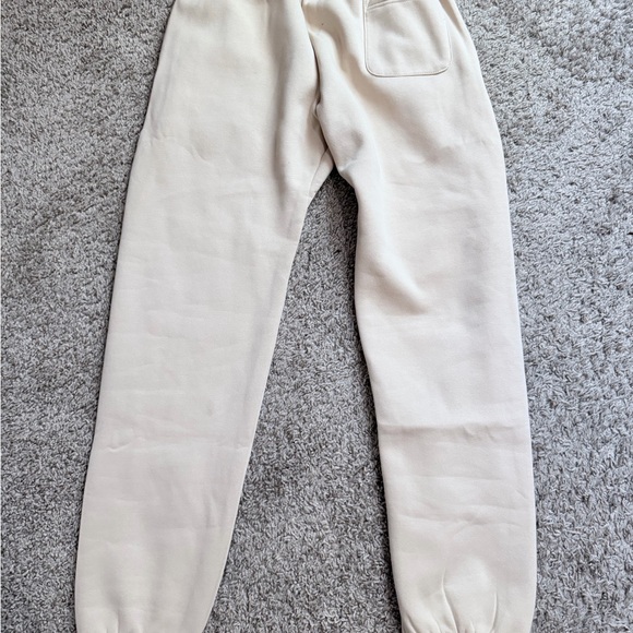 Essentials Beige Drawstring Sweatpants - Picture 5 of 6